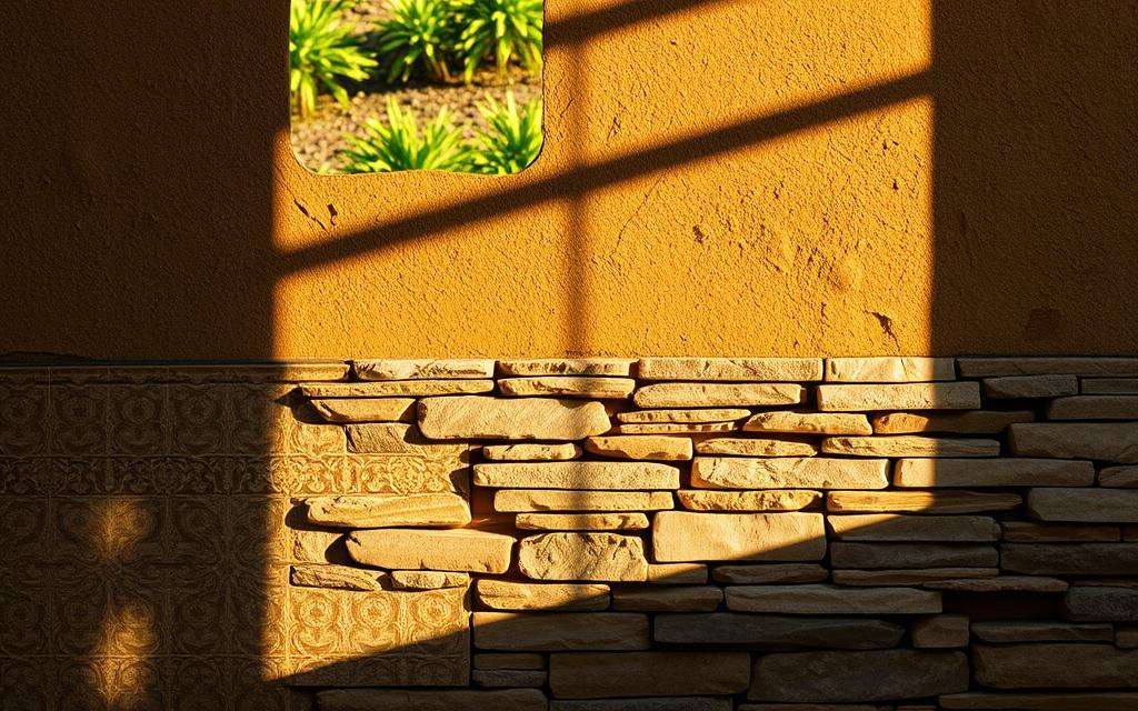 Decorative Stone Wall: Wall Design